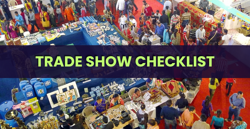 trade show checklist