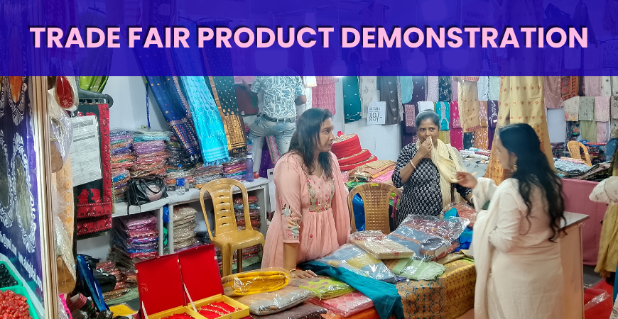 Trade Fair Product Demonstration